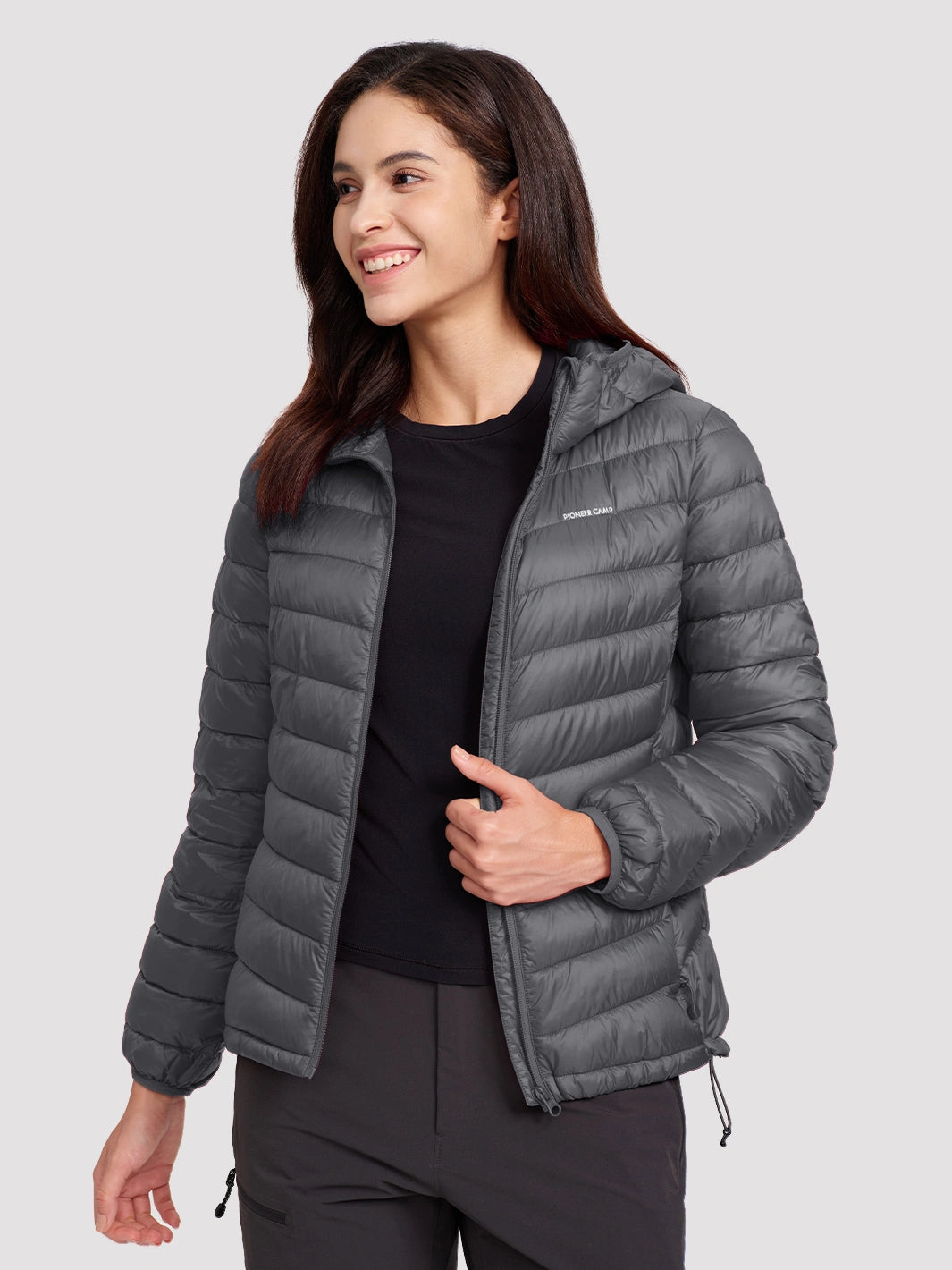 Women's 12oz Lightweight Packable Puffer Jacket with Hood