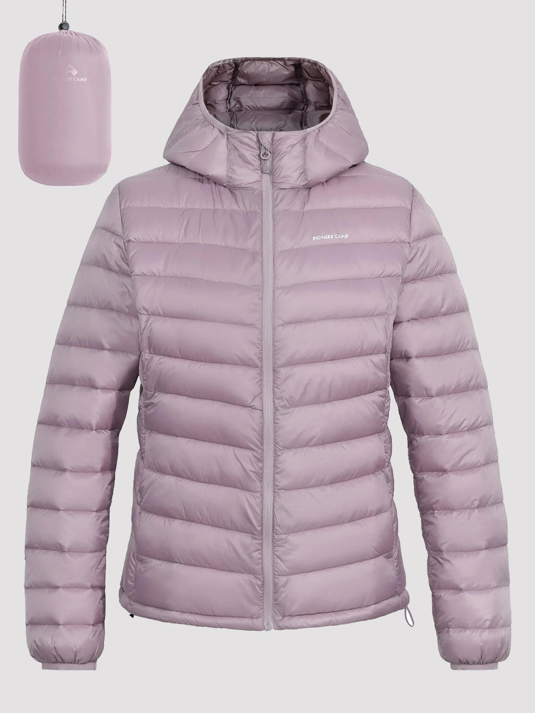 Women's 12oz Lightweight Packable Puffer Jacket with Hood