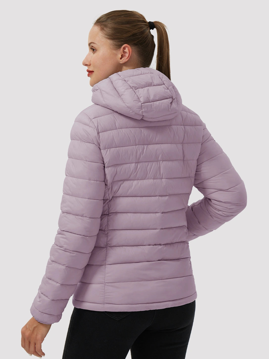 Women's 12oz Lightweight Packable Puffer Jacket with Hood