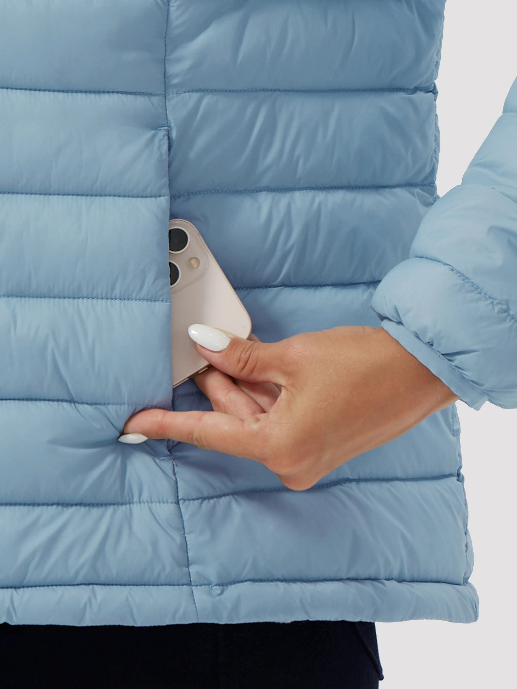 Women's 12oz Lightweight Packable Puffer Jacket with Hood