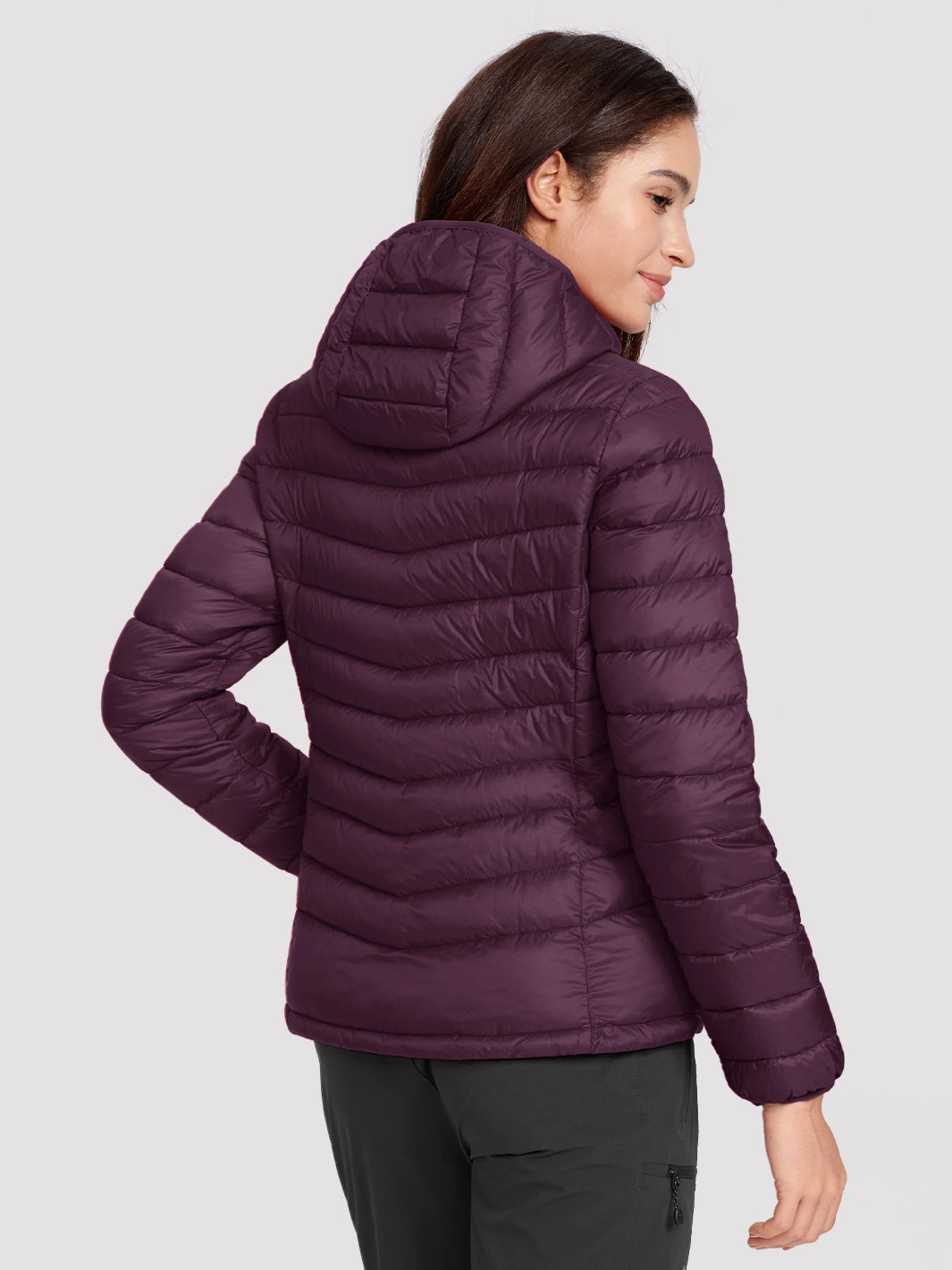 Women's 12oz Lightweight Packable Puffer Jacket with Hood