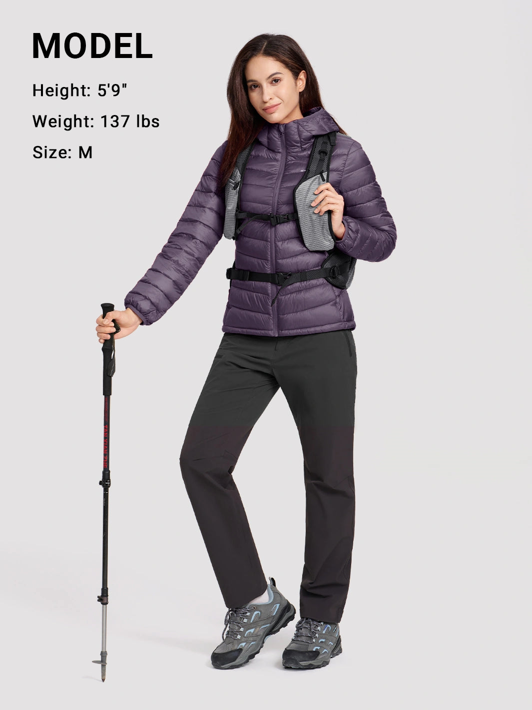 Women's 12oz Lightweight Packable Puffer Jacket with Hood
