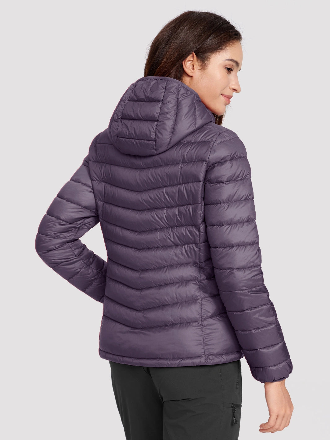Women's 12oz Lightweight Packable Puffer Jacket with Hood
