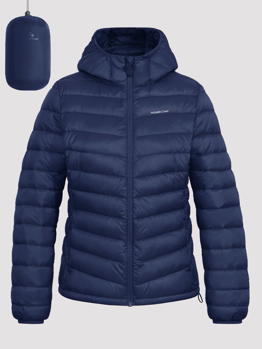 Women's 12oz Lightweight Packable Puffer Jacket with Hood