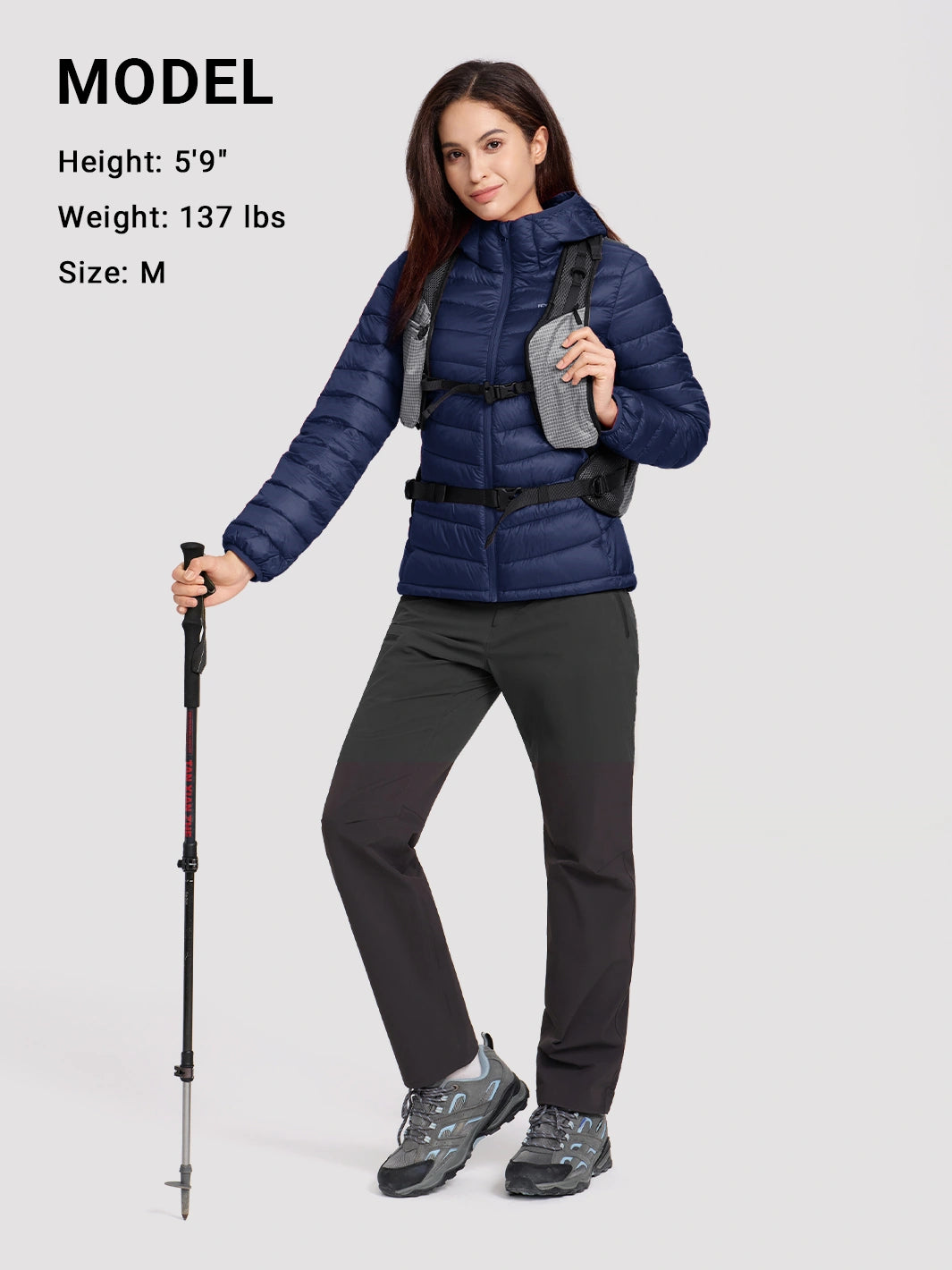 Women's 12oz Lightweight Packable Puffer Jacket with Hood