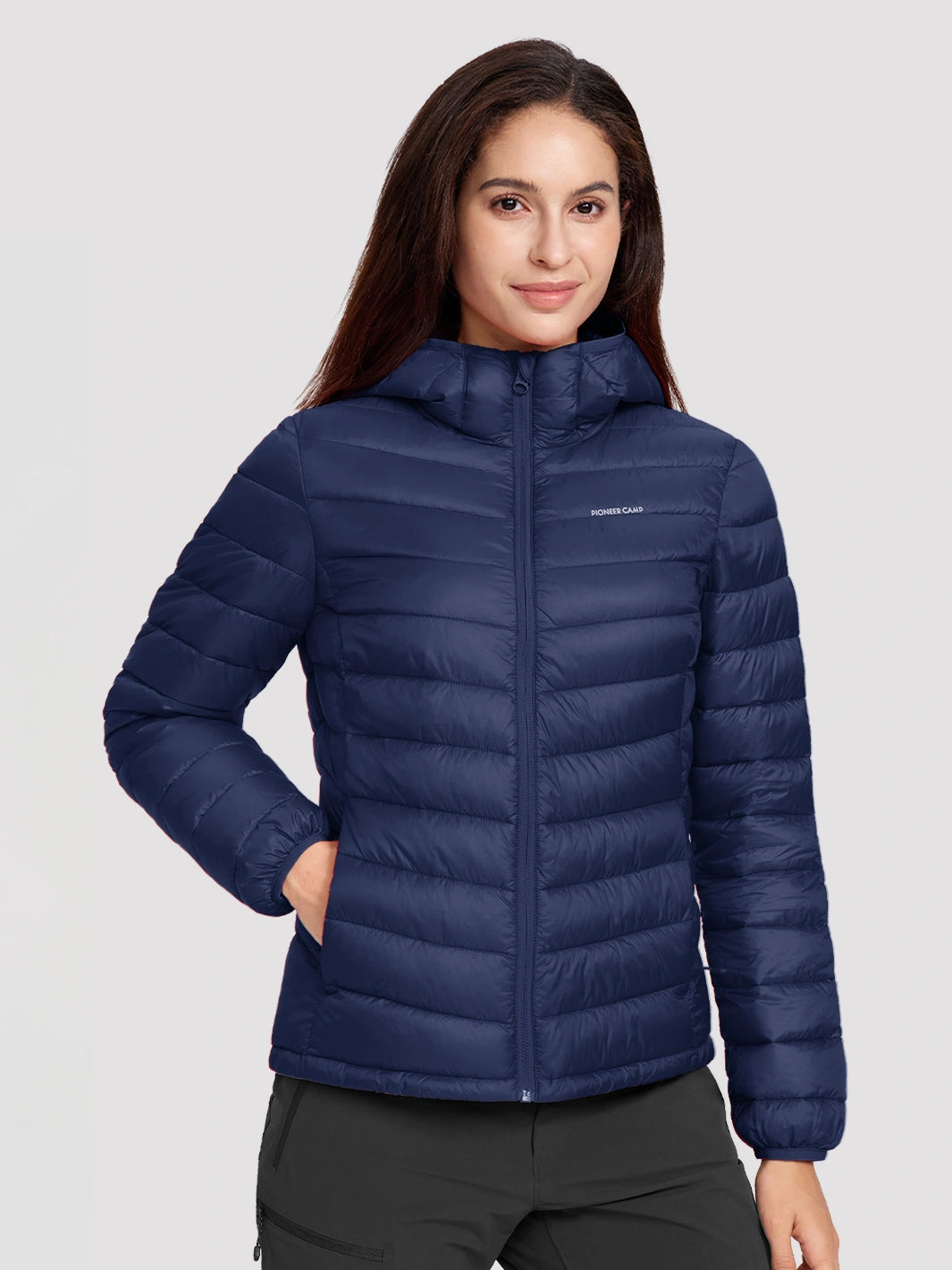 Women's 12oz Lightweight Packable Puffer Jacket with Hood