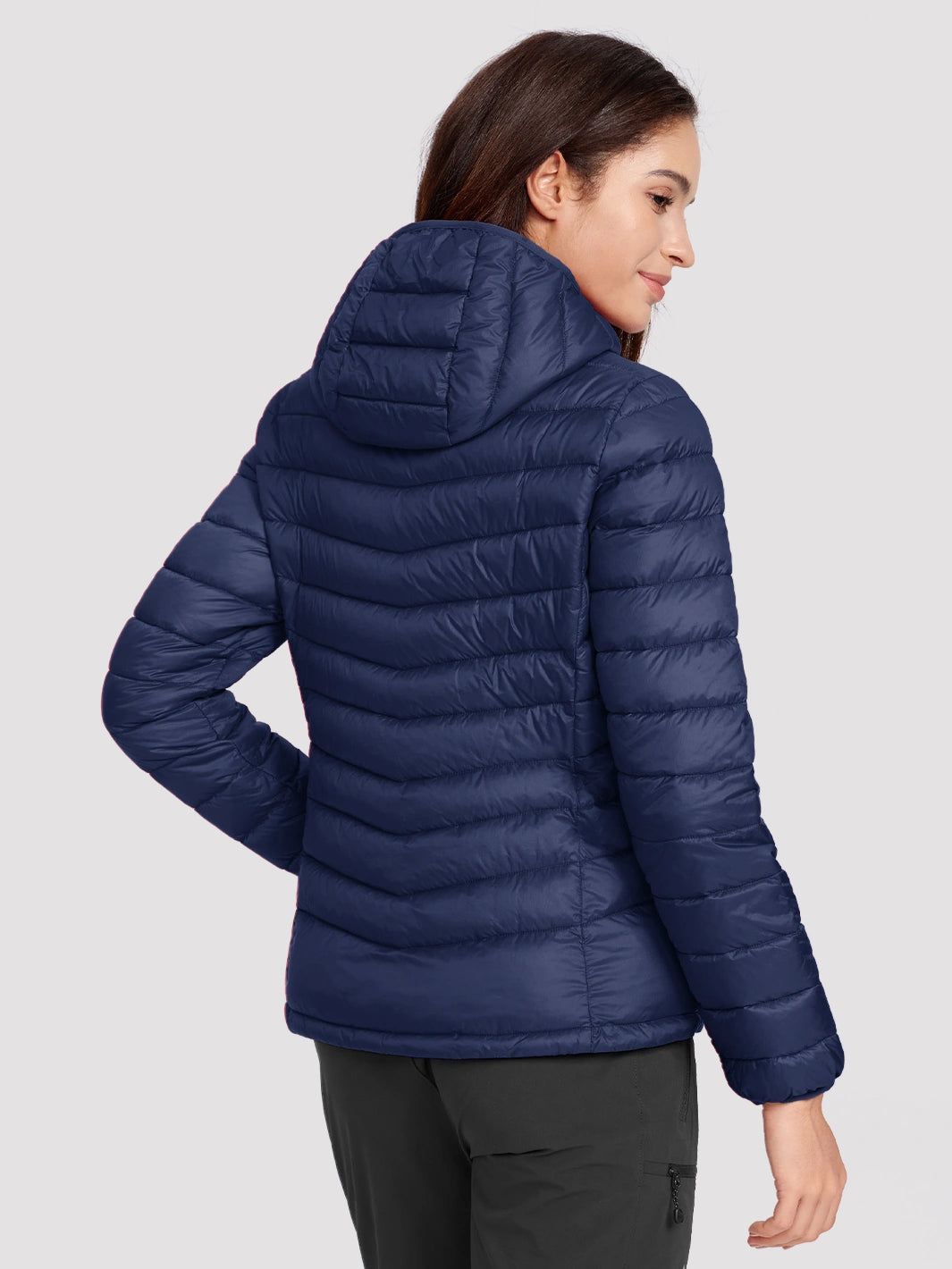 Women's 12oz Lightweight Packable Puffer Jacket with Hood