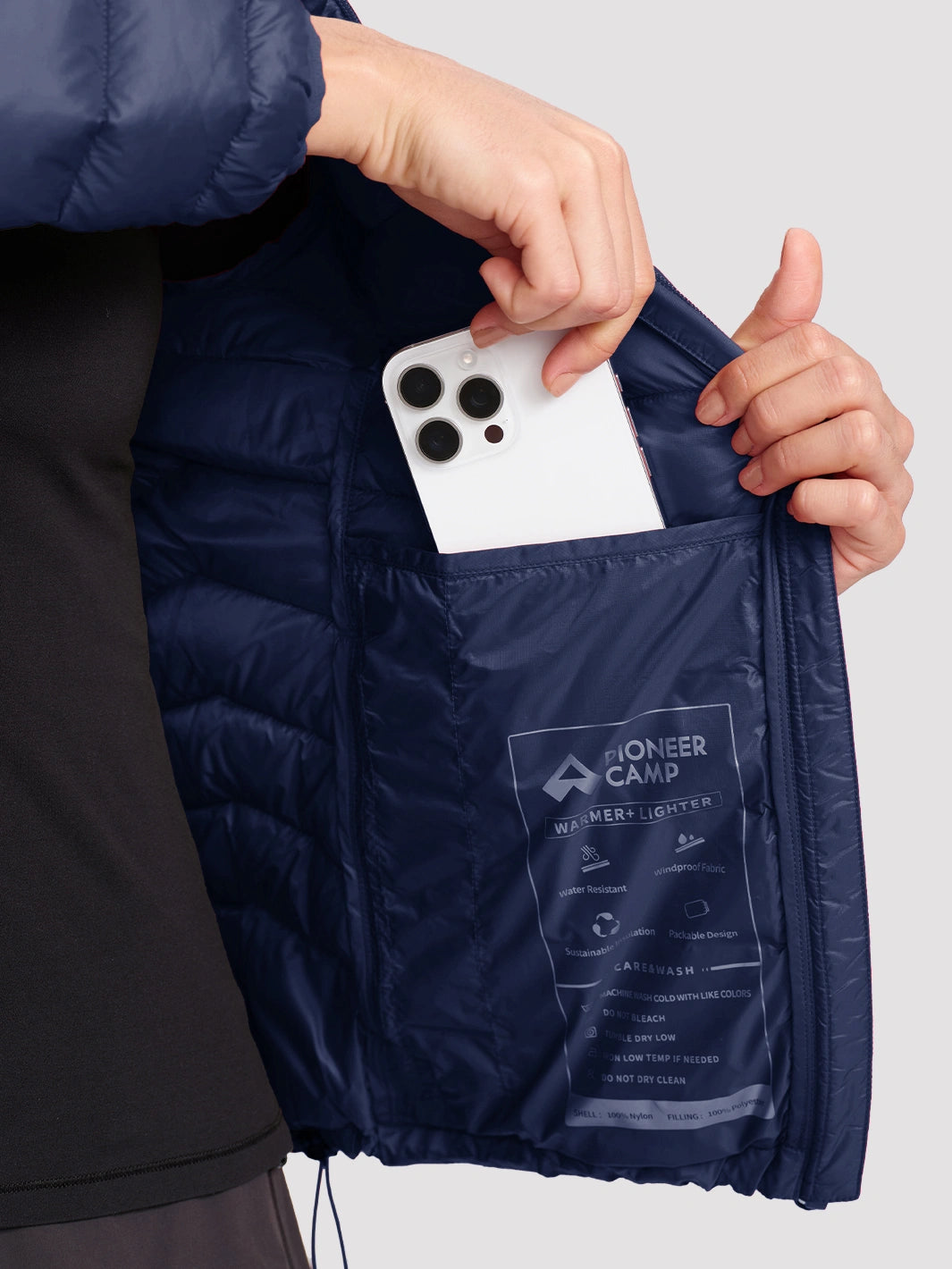 Women's 12oz Lightweight Packable Puffer Jacket with Hood