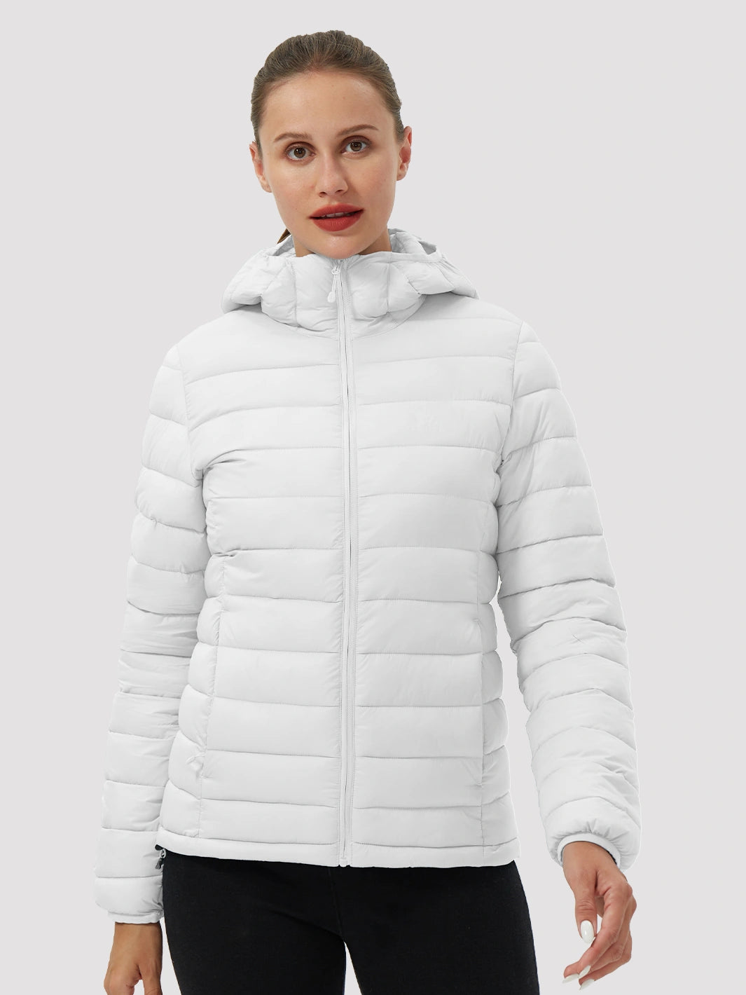 Women's 12oz Lightweight Packable Puffer Jacket with Hood