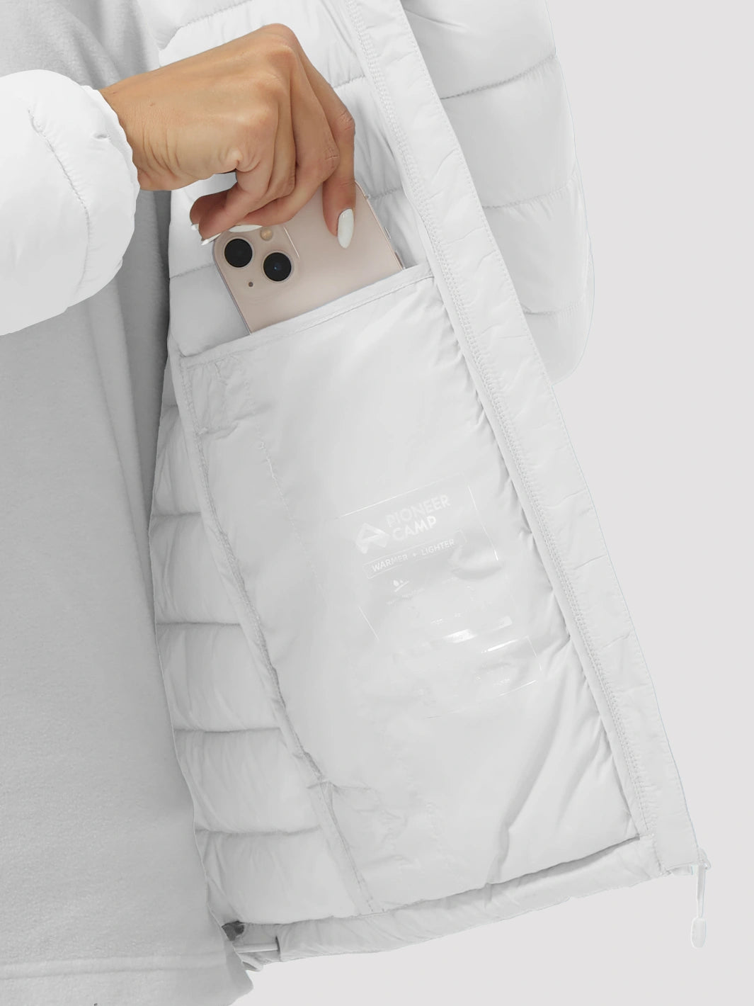 Women's 12oz Lightweight Packable Puffer Jacket with Hood