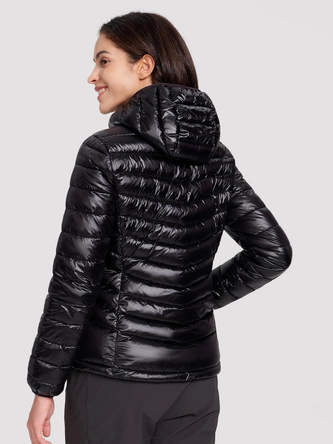 Women's 12oz Lightweight Packable Puffer Jacket with Hood