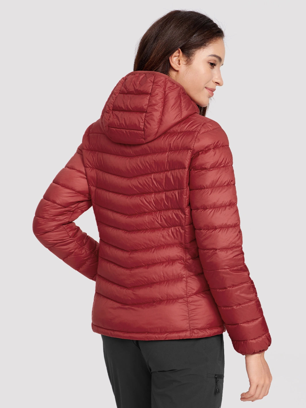 Women's 12oz Lightweight Packable Puffer Jacket with Hood