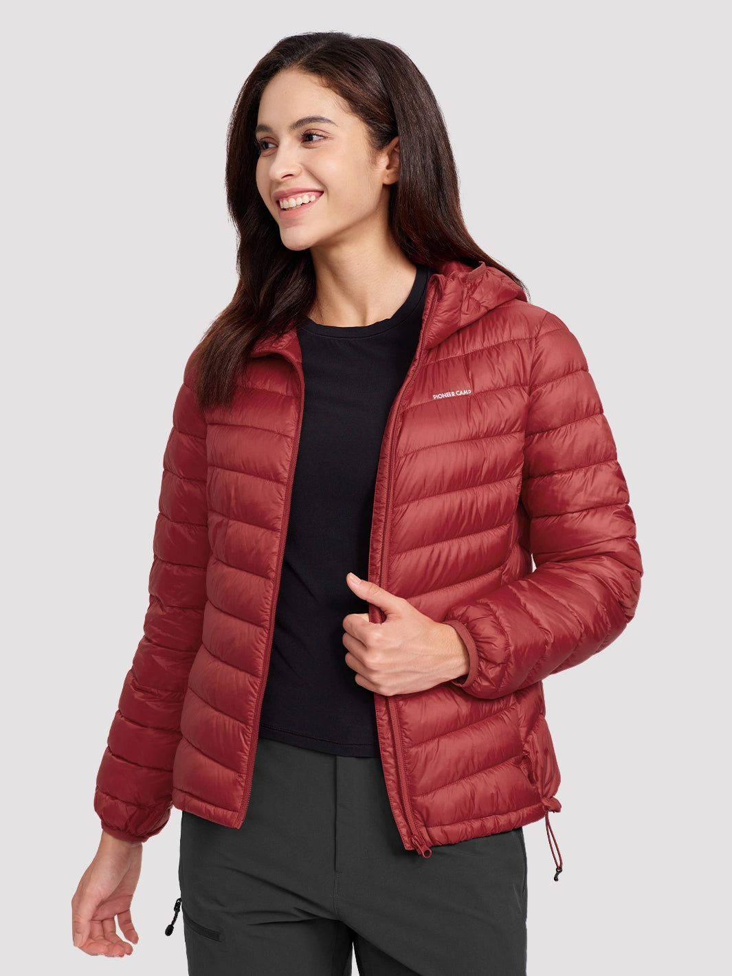 Women's 12oz Lightweight Packable Puffer Jacket with Hood