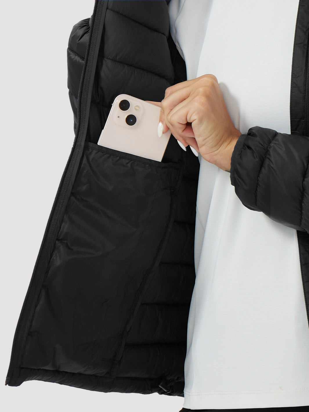 Women's 350g Lightweight Packable Puffer Jacket PIONEER CAMP