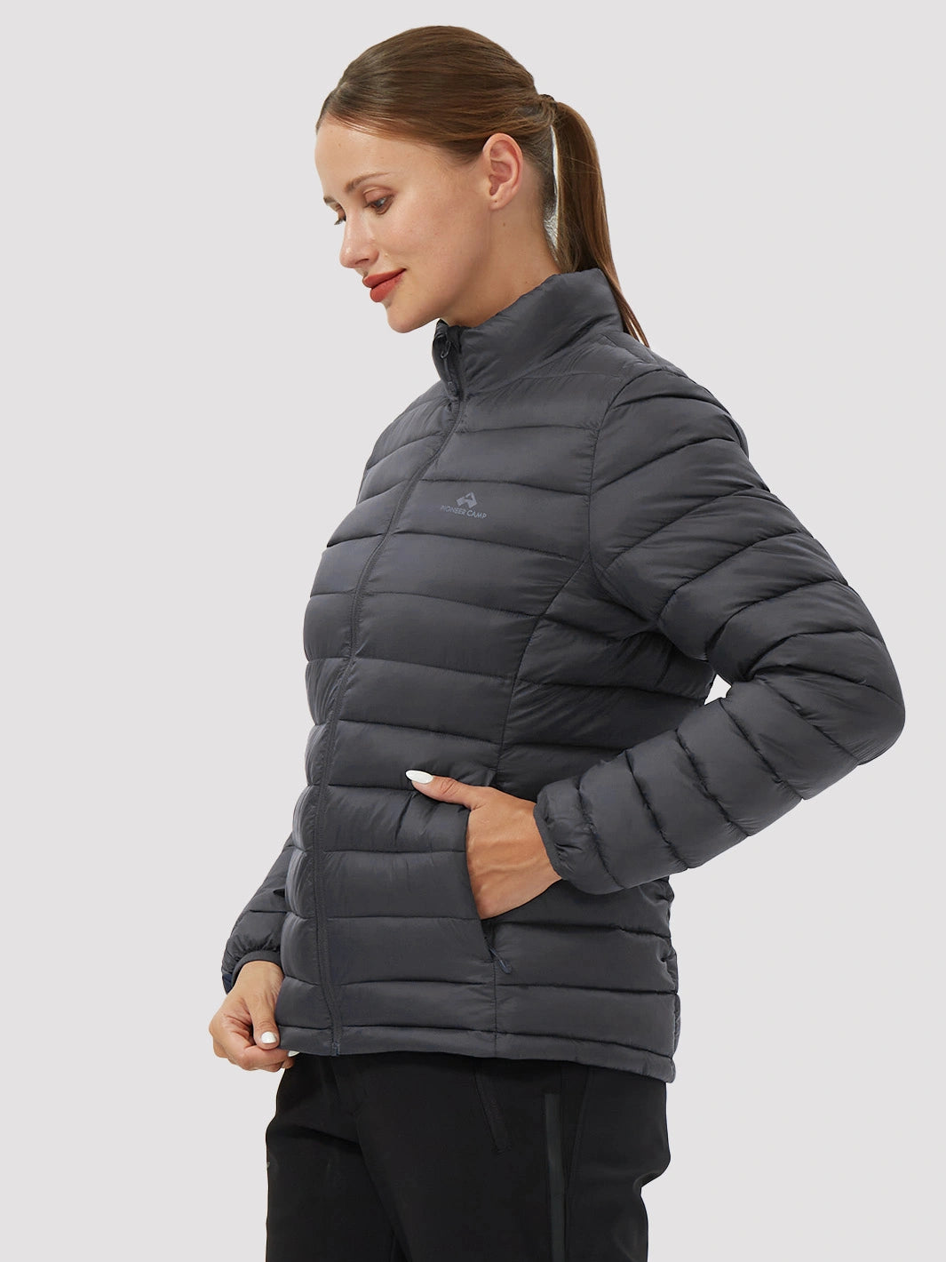 Women's 350g Lightweight Packable Puffer Jacket PIONEER CAMP