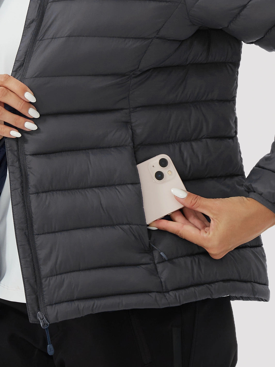 Women's 350g Lightweight Packable Puffer Jacket PIONEER CAMP