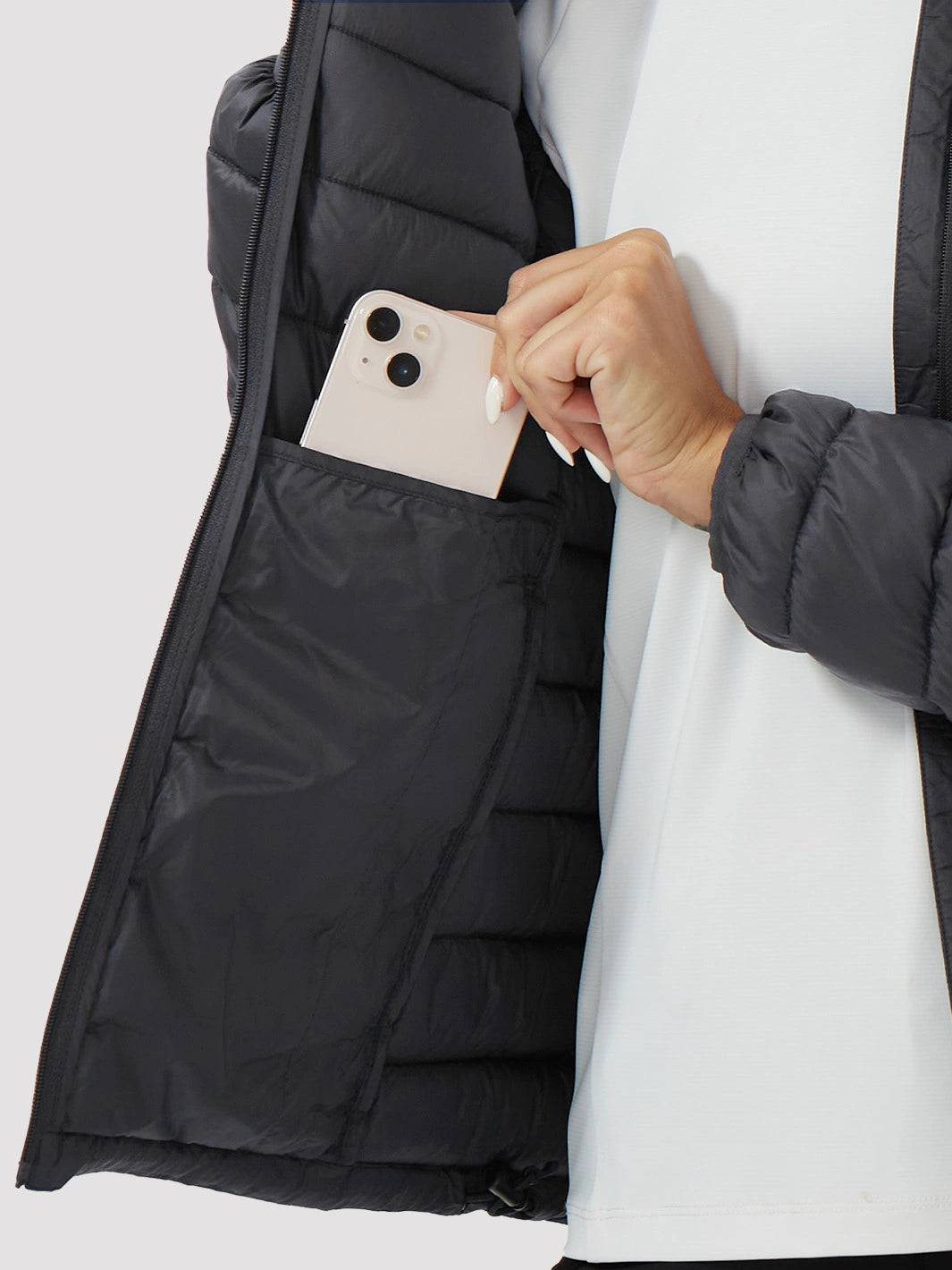 Women's 350g Lightweight Packable Puffer Jacket PIONEER CAMP