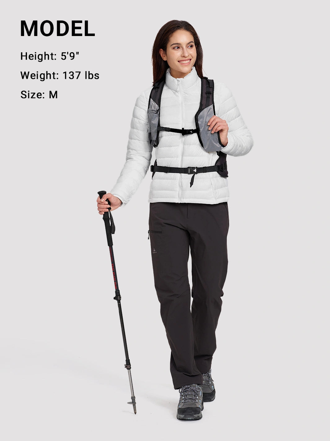 Women's 350g Lightweight Packable Puffer Jacket