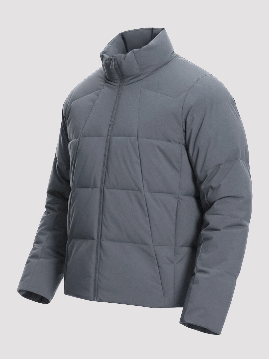 Men's Waterproof Cotton-Filled Stand-Collar Puffer Jacket PIONEER CAMP
