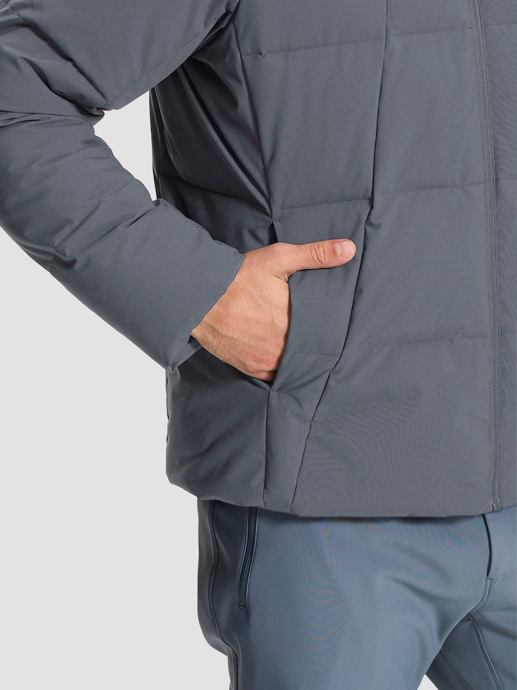 Men's Waterproof Cotton-Filled Stand-Collar Puffer Jacket PIONEER CAMP