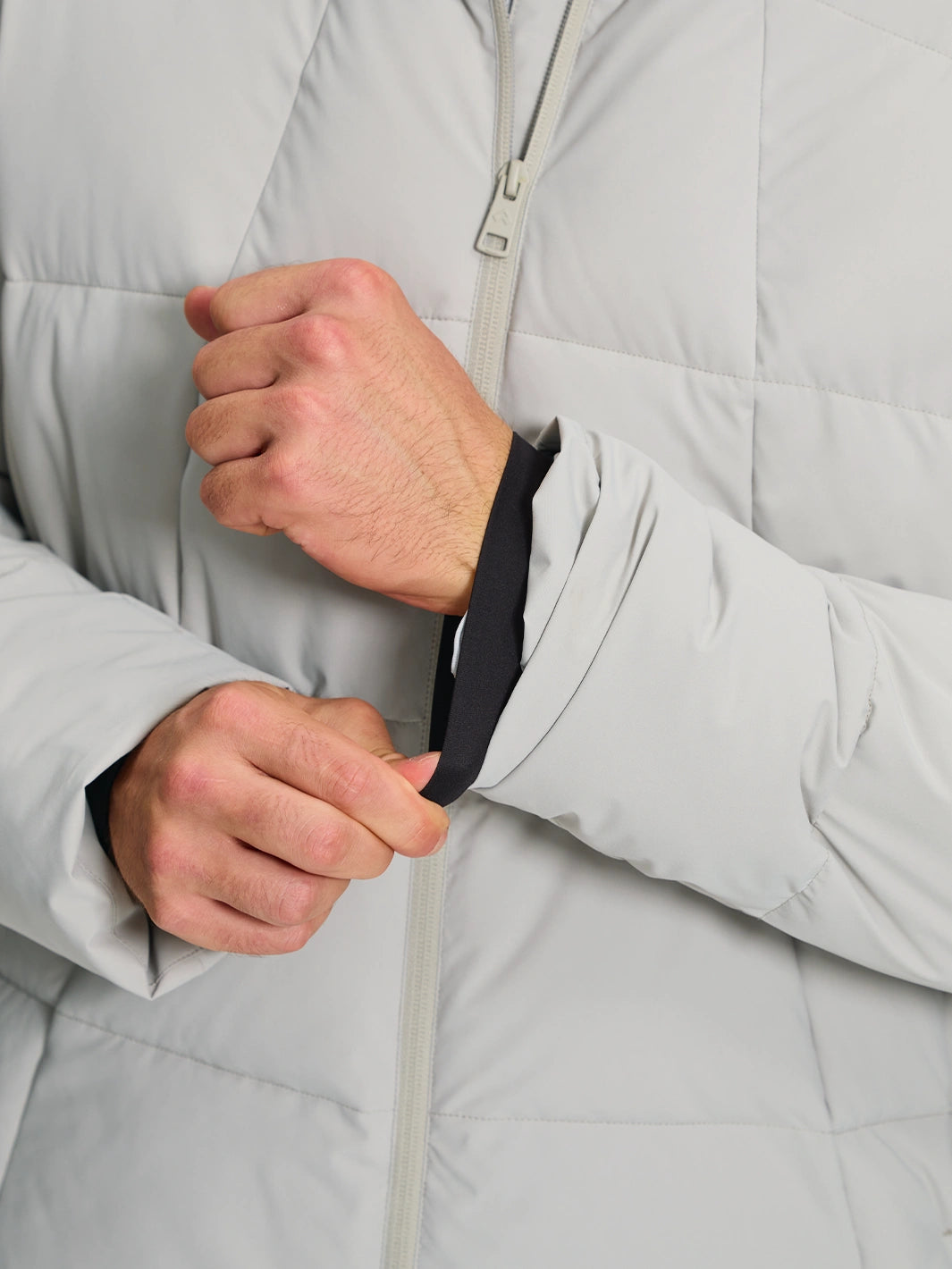 Men's Waterproof Cotton-Filled Stand-Collar Puffer Jacket PIONEER CAMP