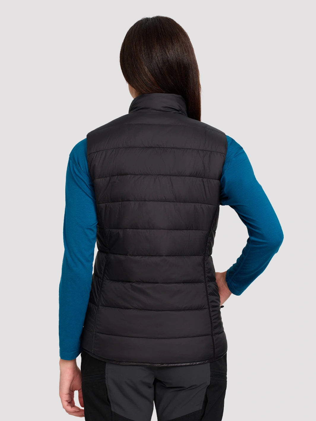 Women's Lightweight Packable Puffer Vest with Pouch