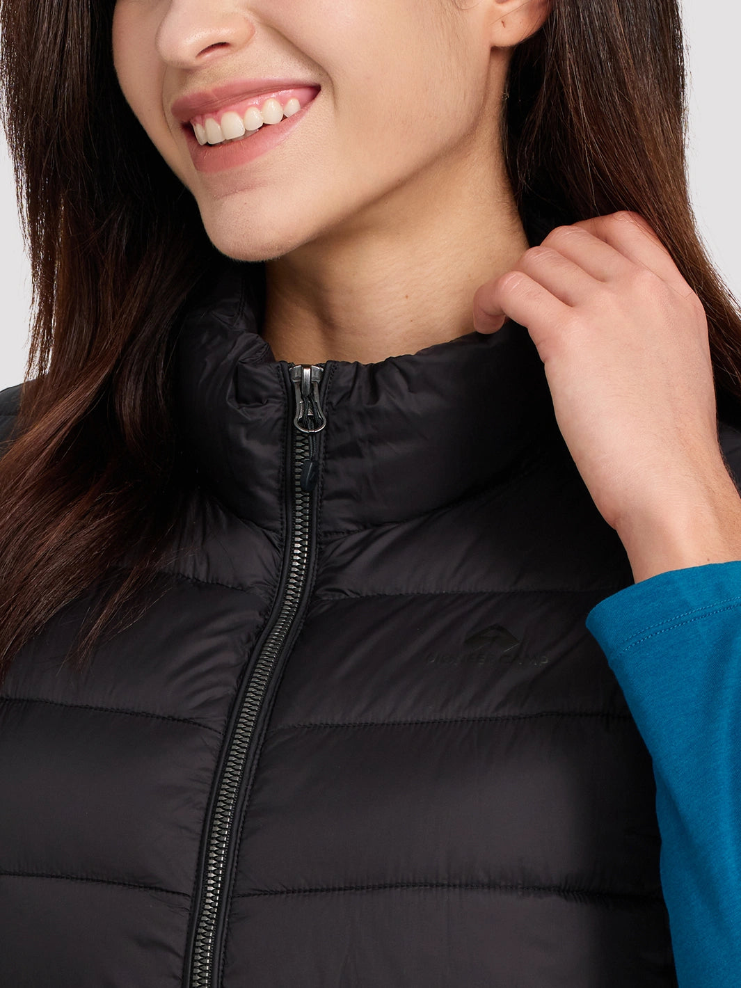 Women's Lightweight Packable Puffer Vest with Pouch