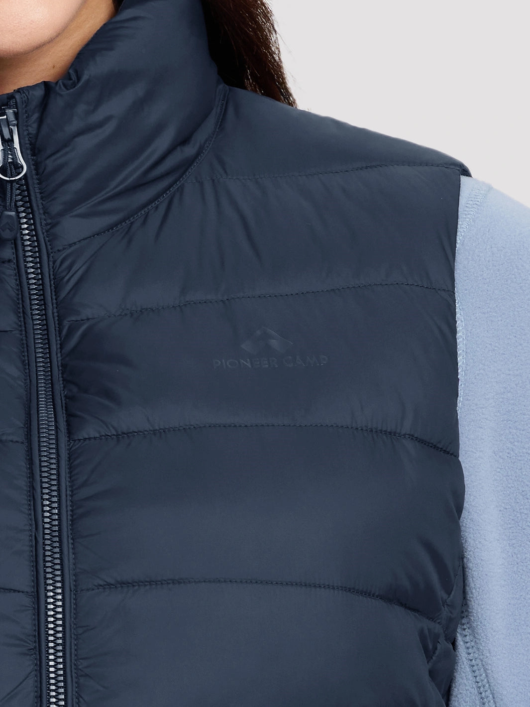 Women's Lightweight Packable Puffer Vest with Pouch