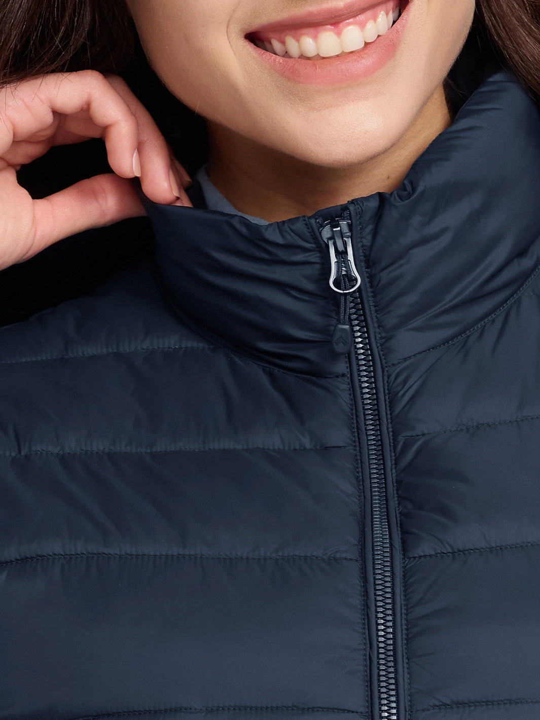 Women's Lightweight Packable Puffer Vest with Pouch