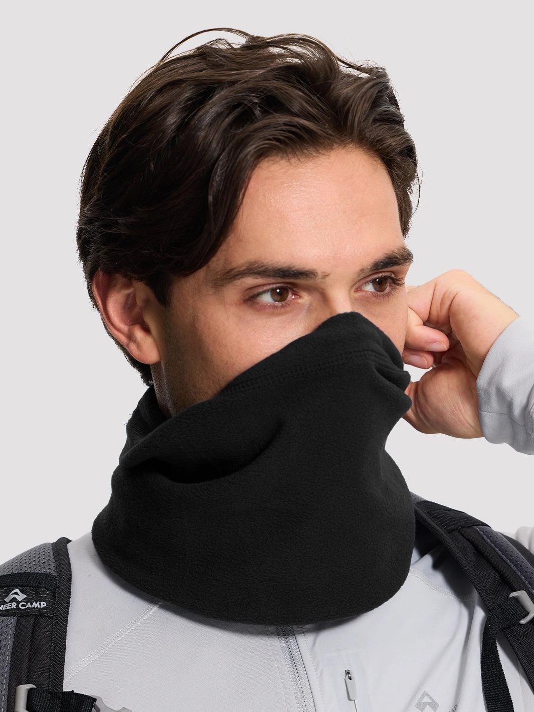 3-in-1 Polar Fleece Beanie Balaclava