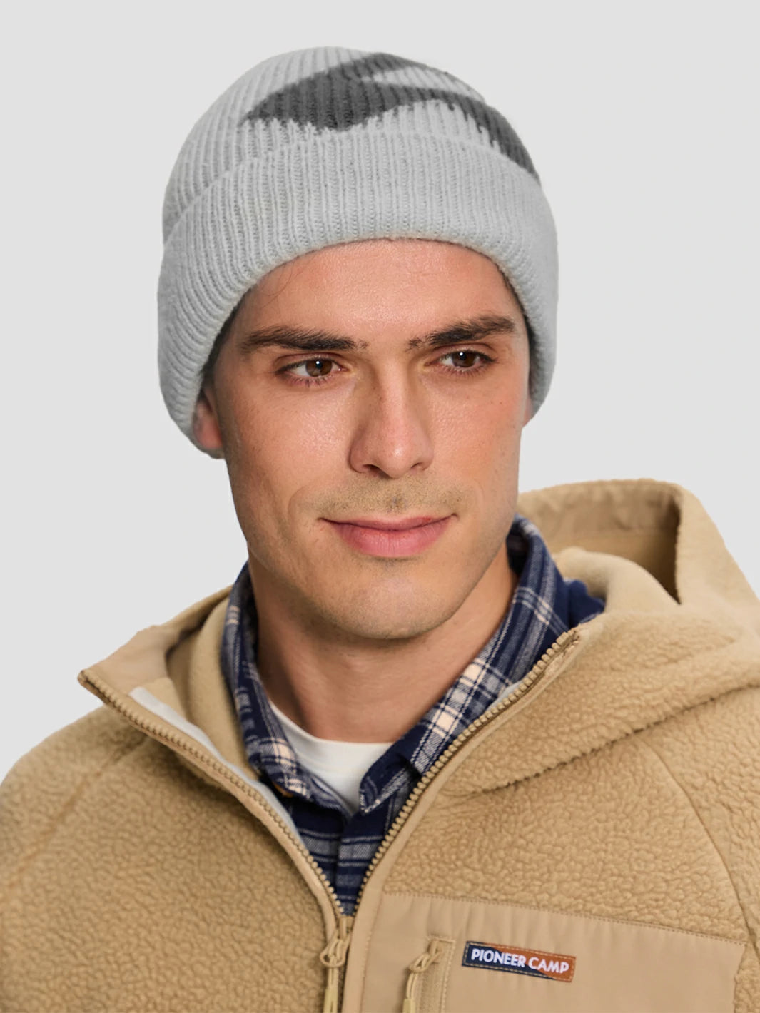 Men's Merino Wool Blend Thick Knit Beanie
