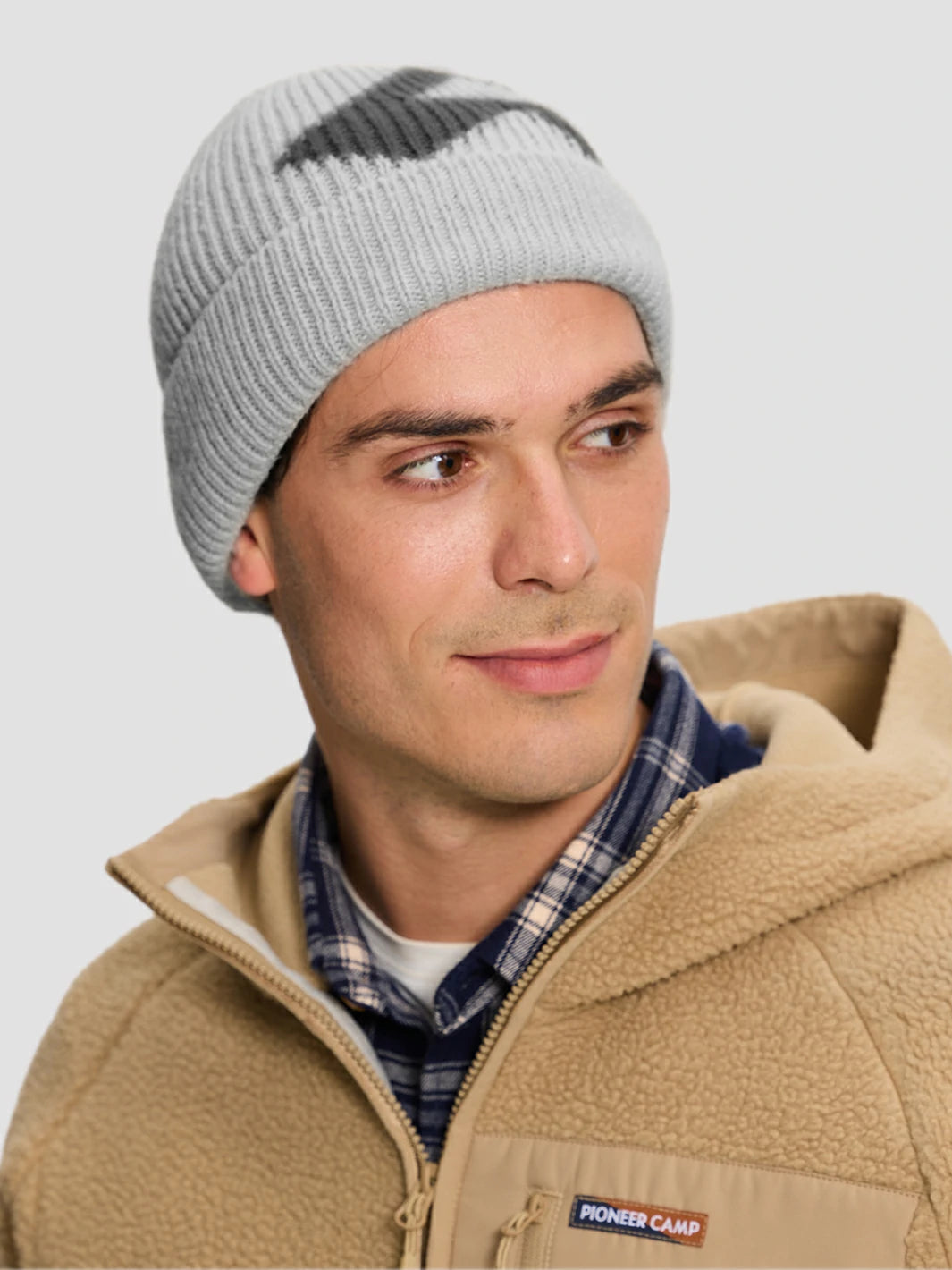 Men's Merino Wool Blend Thick Knit Beanie