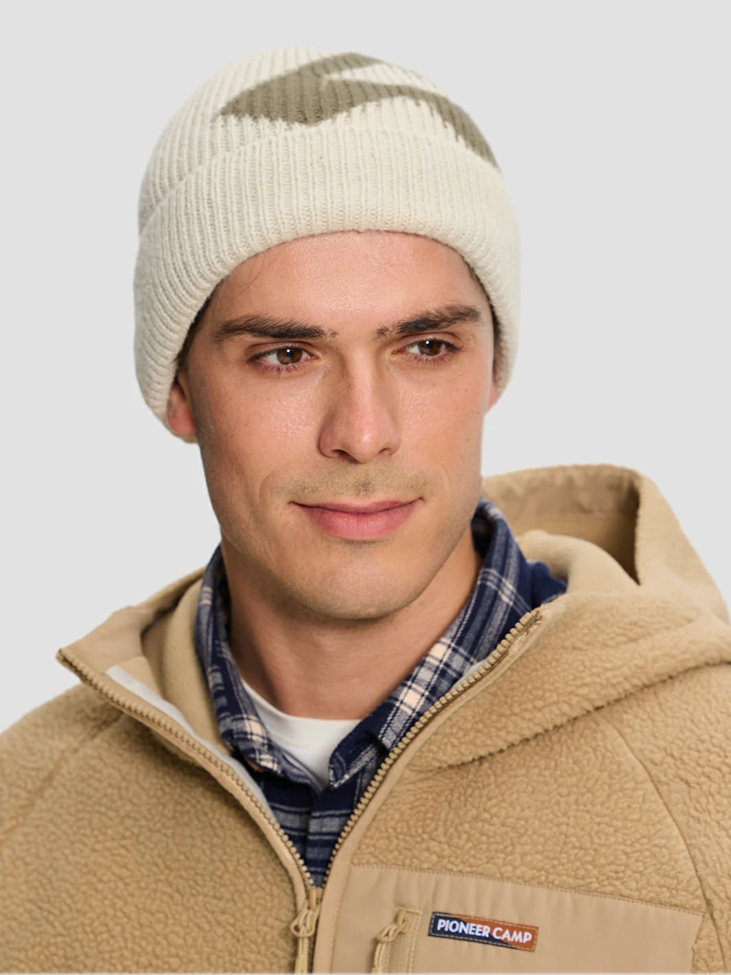Men's Merino Wool Blend Thick Knit Beanie