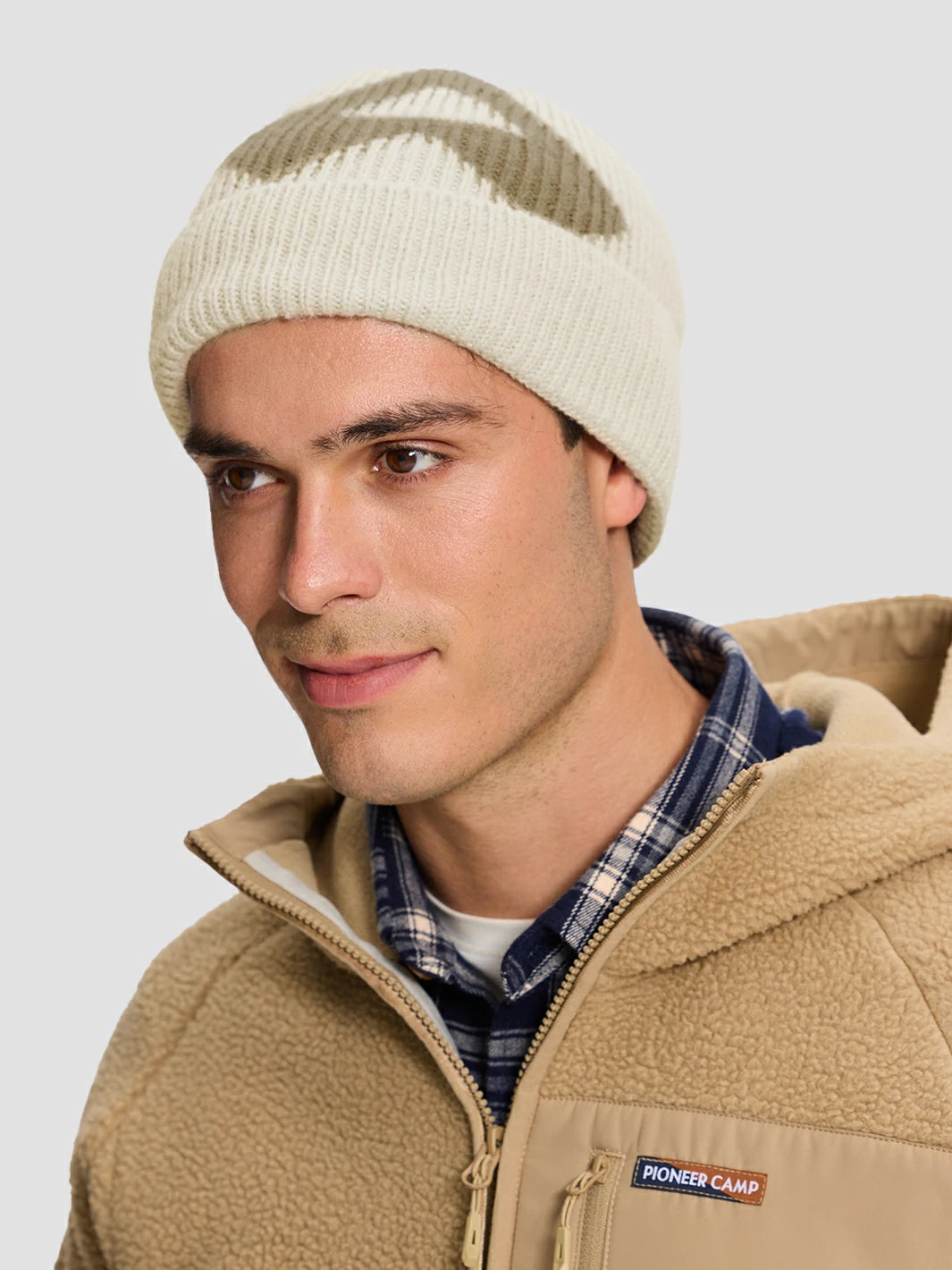 Men's Merino Wool Blend Thick Knit Beanie