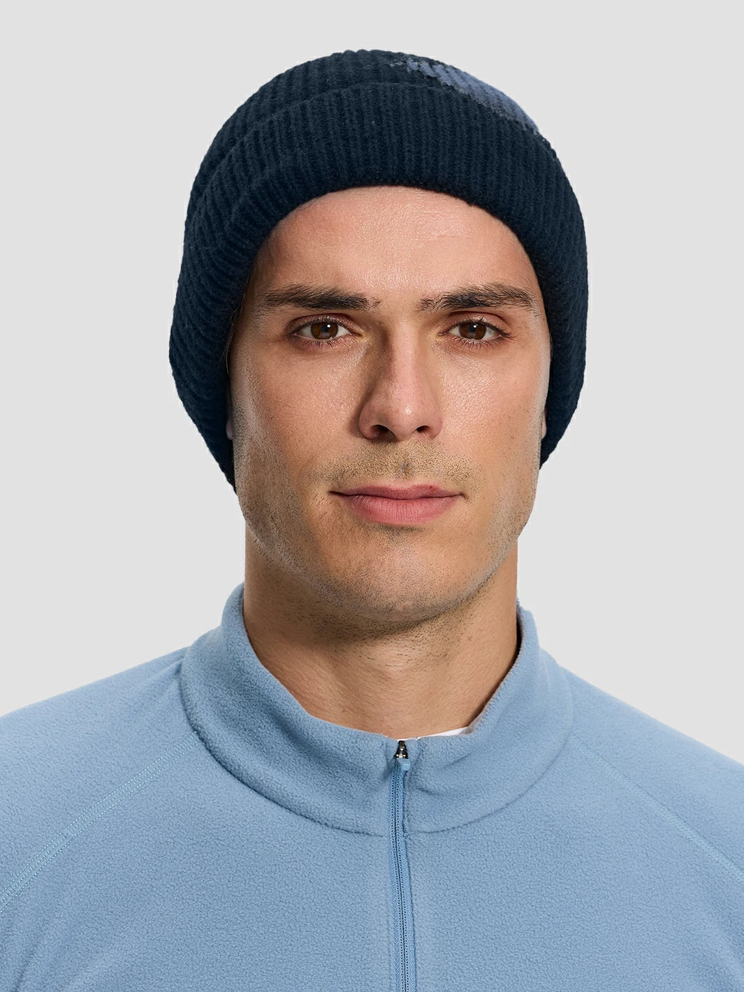 Men's Merino Wool Blend Thick Knit Beanie