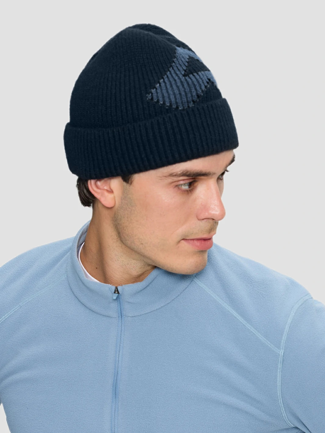 Men's Merino Wool Blend Thick Knit Beanie