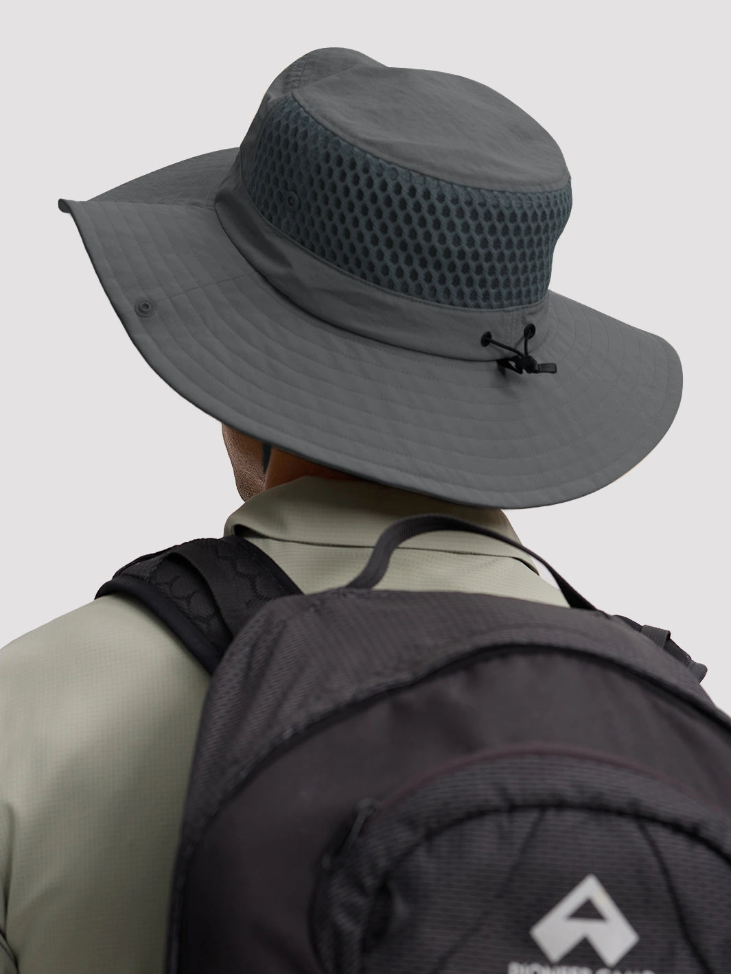UPF 50+ 2-in-1 Wide Brim Bucket Hat PIONEER CAMP
