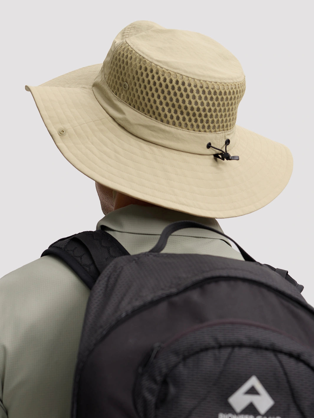 UPF 50+ 2-in-1 Wide Brim Bucket Hat PIONEER CAMP