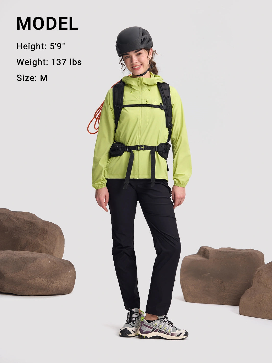 Wasserabweisender Damen-Sonnenhoodie mit UV-Schutz 100+