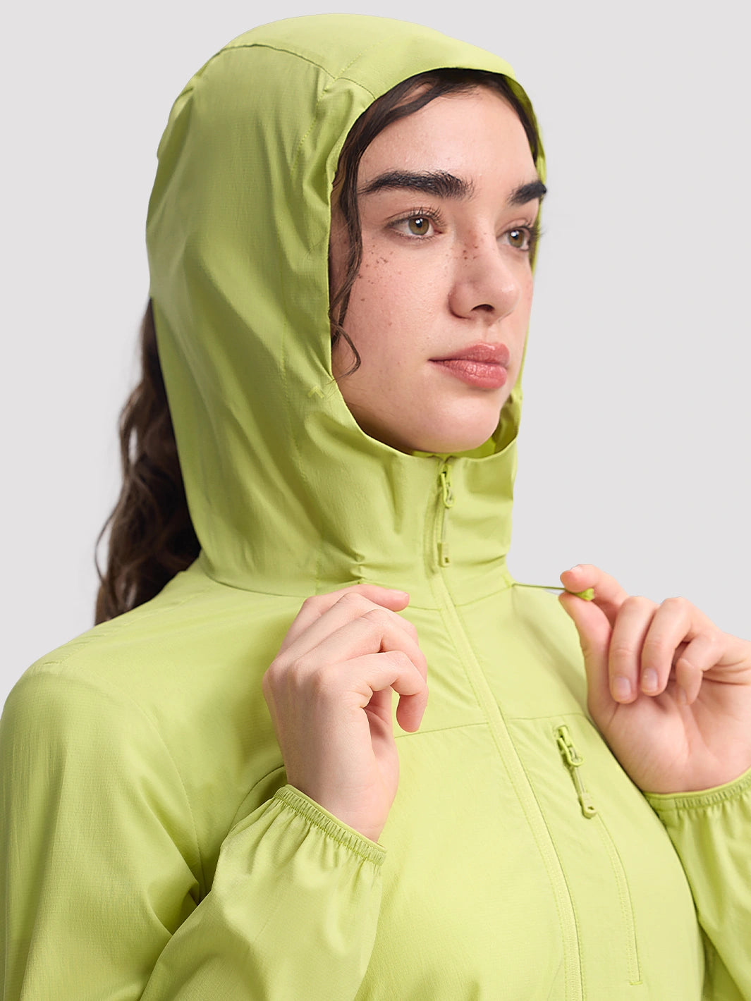 Wasserabweisender Damen-Sonnenhoodie mit UV-Schutz 100+