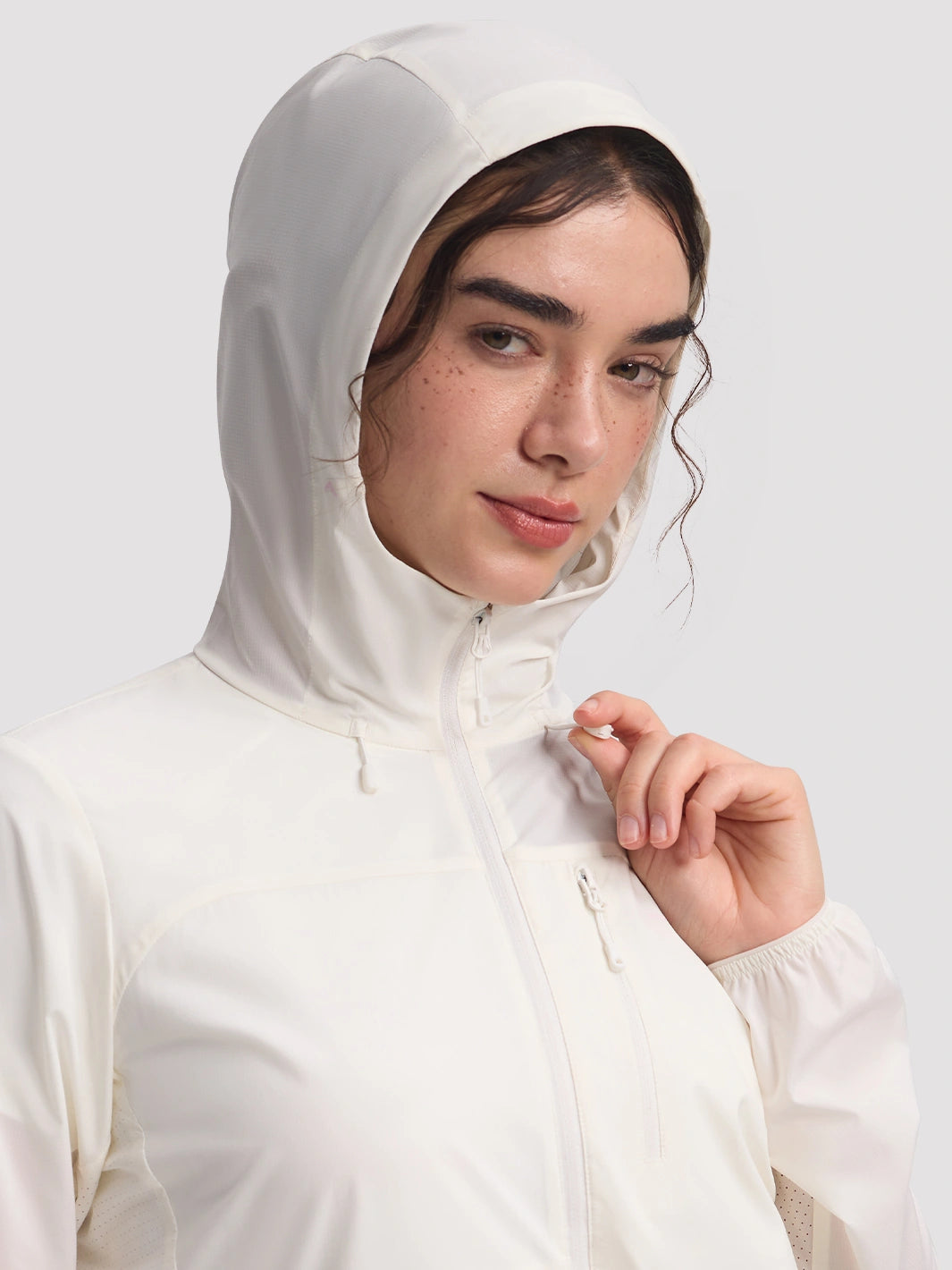 Wasserabweisender Damen-Sonnenhoodie mit UV-Schutz 100+