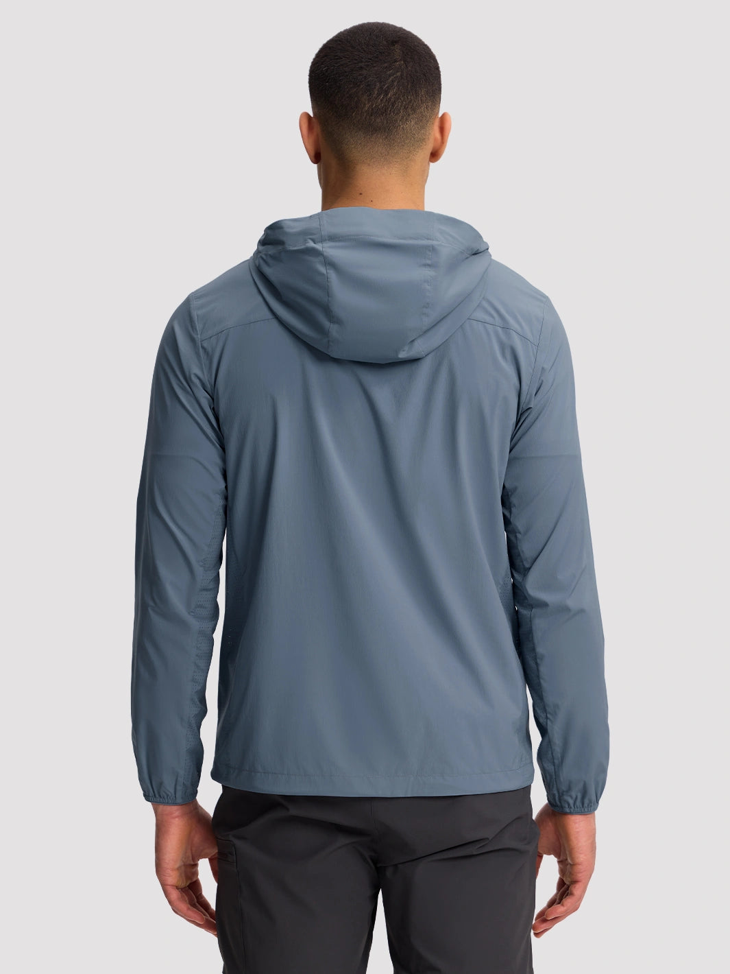 Sudadera con capucha para hombre, repelente al agua, UPF 100+, protección solar