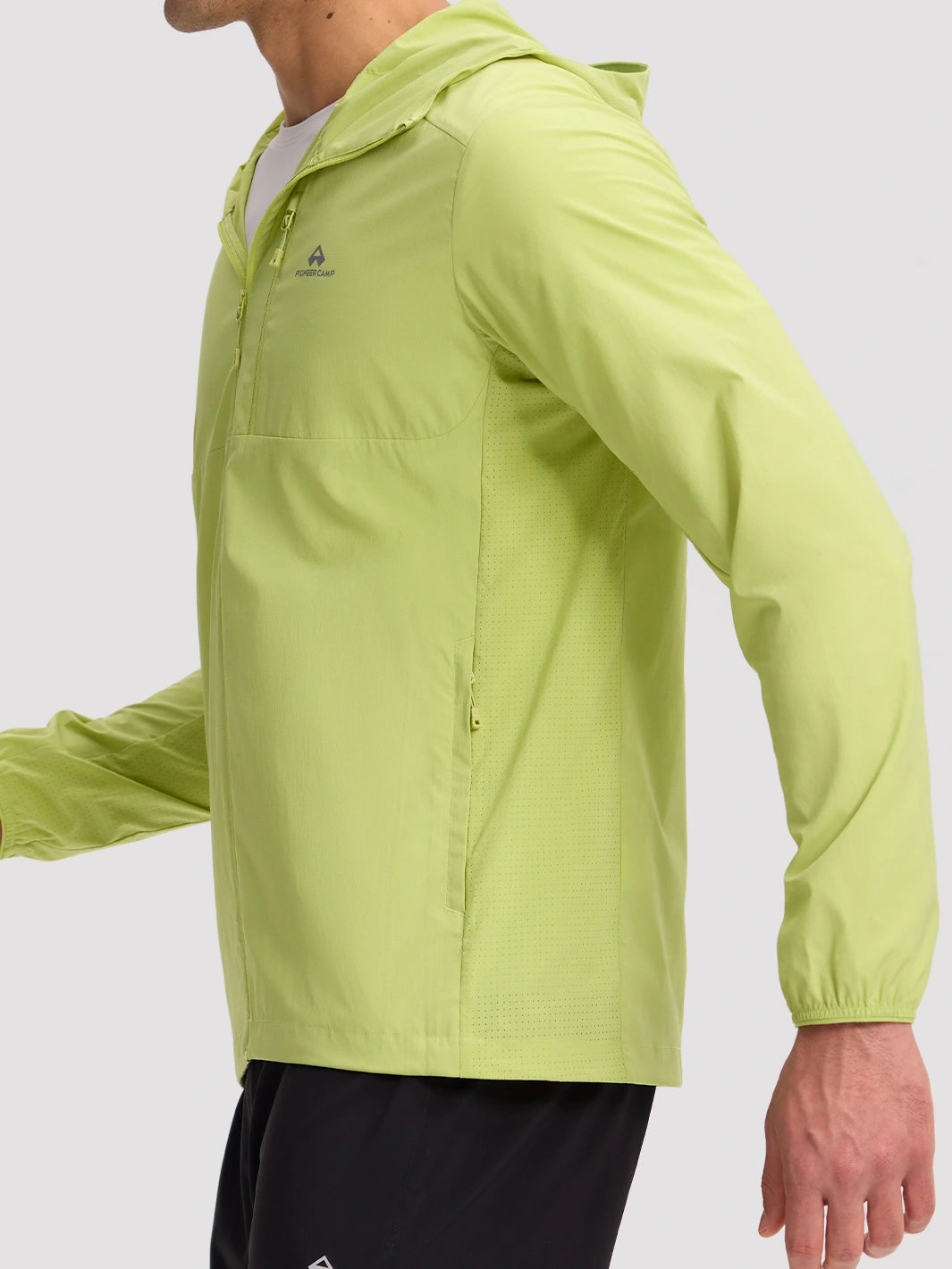 Sudadera con capucha para hombre, repelente al agua, UPF 100+, protección solar