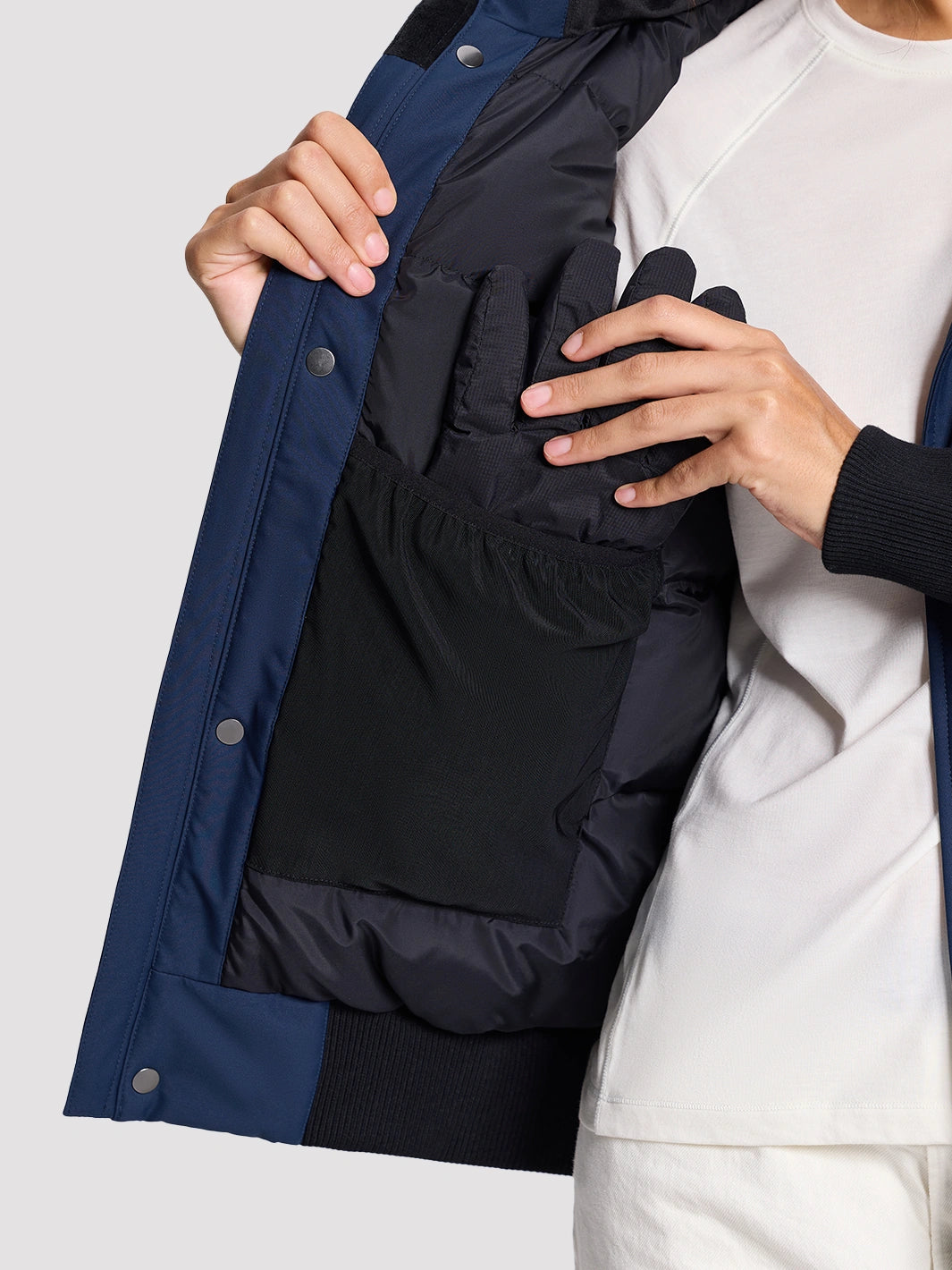 Women's Waterproof 700 Fill Power Down Parka with Removable Faux Fur Hood PIONEER CAMP