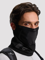 Seamless Breathable Neck Gaiter with Ear Loops