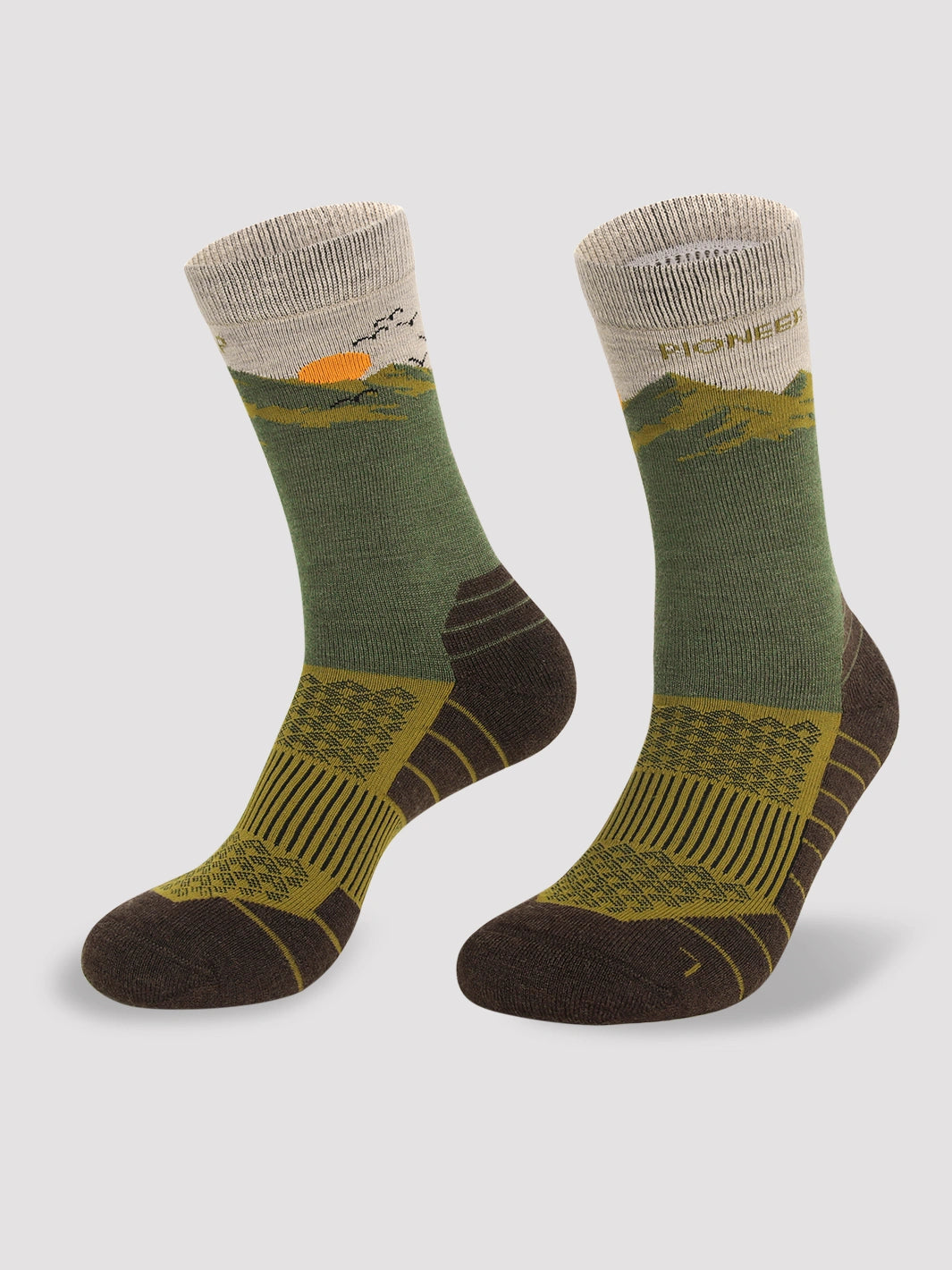 7A Antimicrobial Merino Wool Hiking Socks
