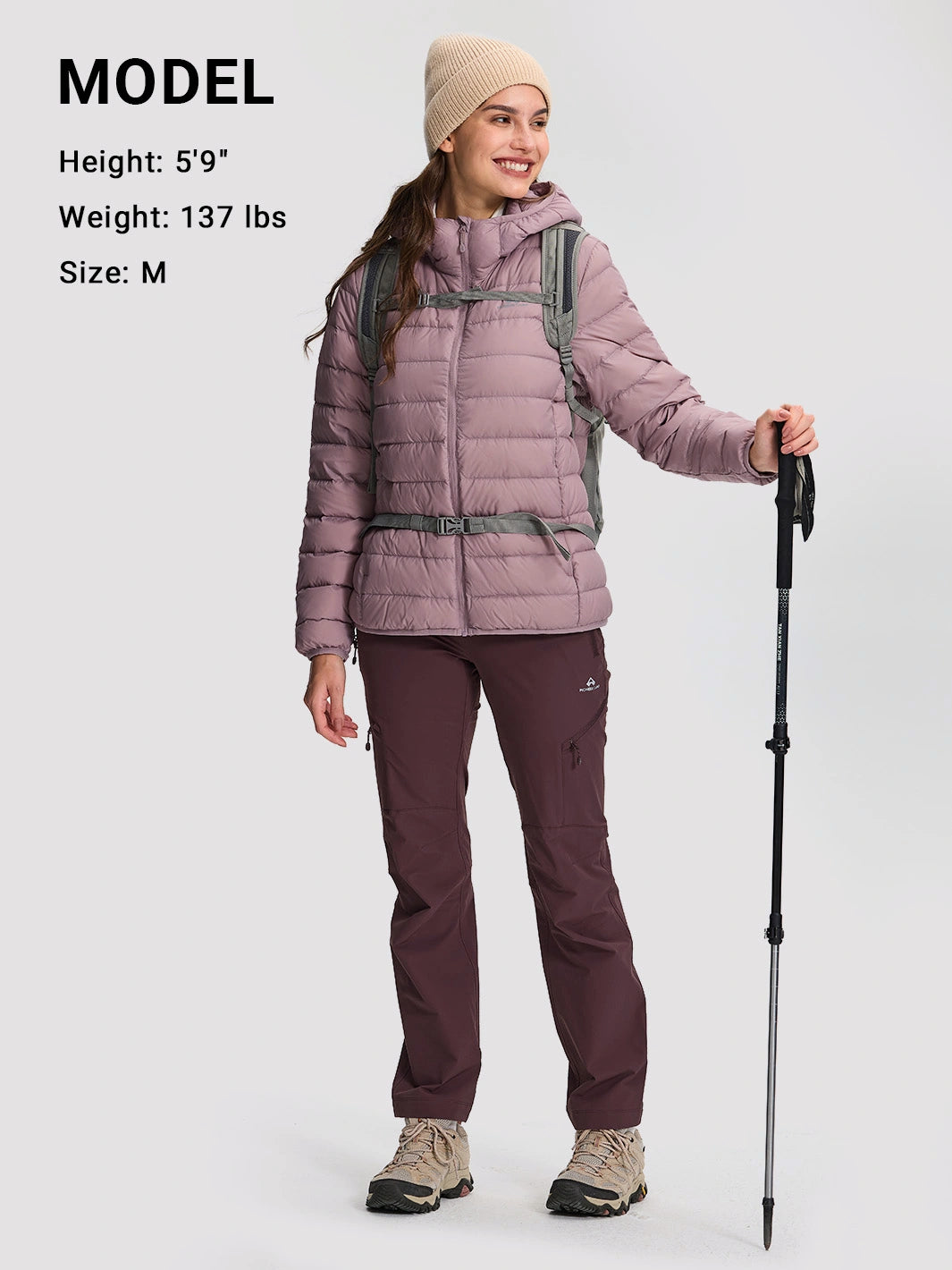 Women's 650FP RDS Down Hooded Packable Puffer Jacket