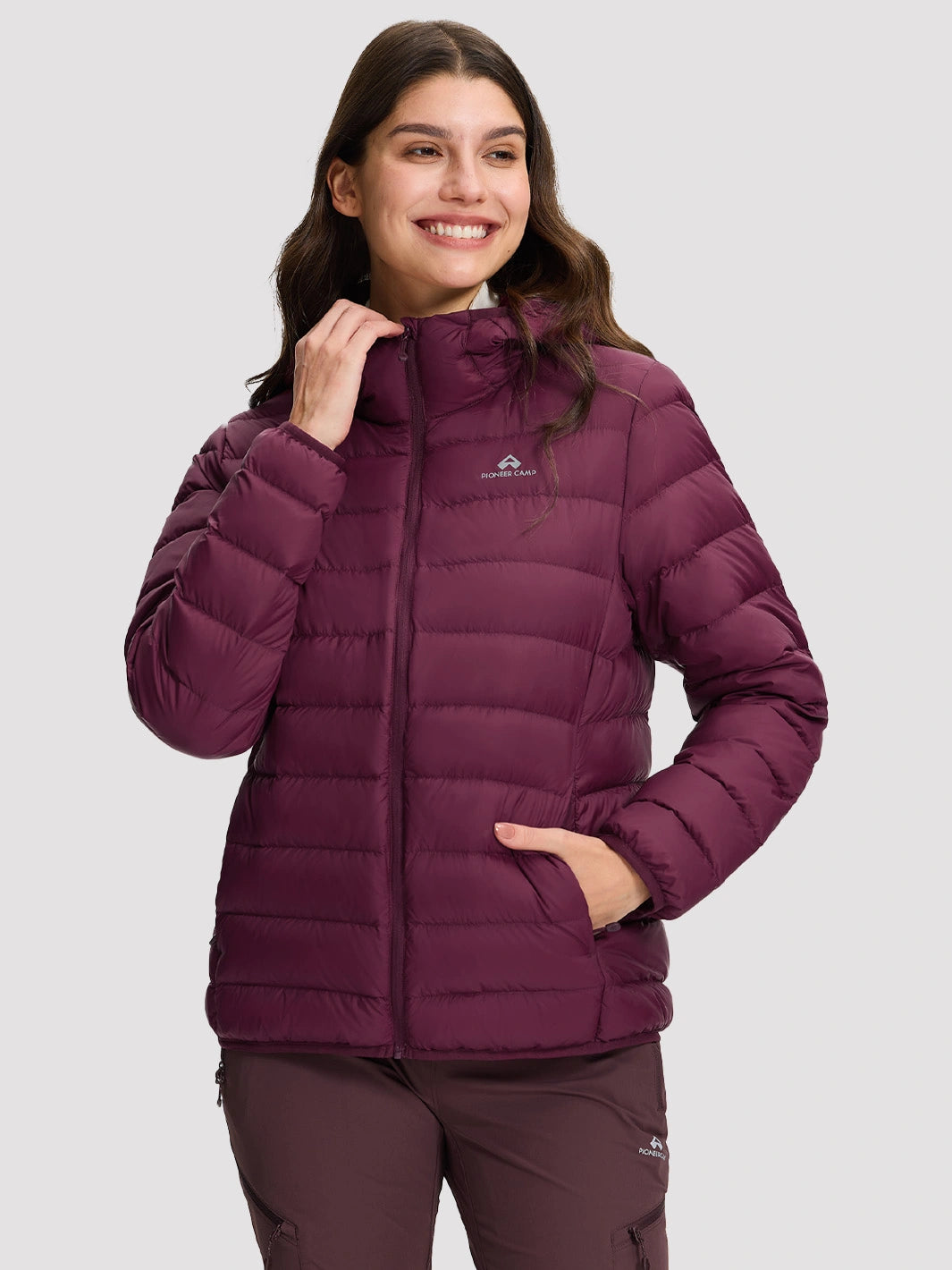 Women's 650FP RDS Down Hooded Packable Puffer Jacket