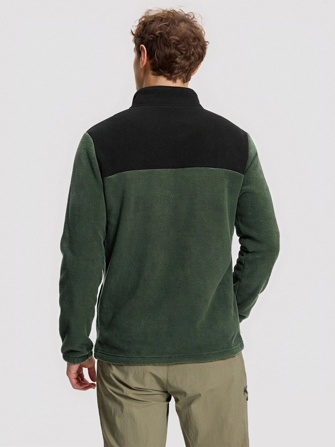 Men's Double-Layer Full-Zip Fleece Jacket PIONEER CAMP