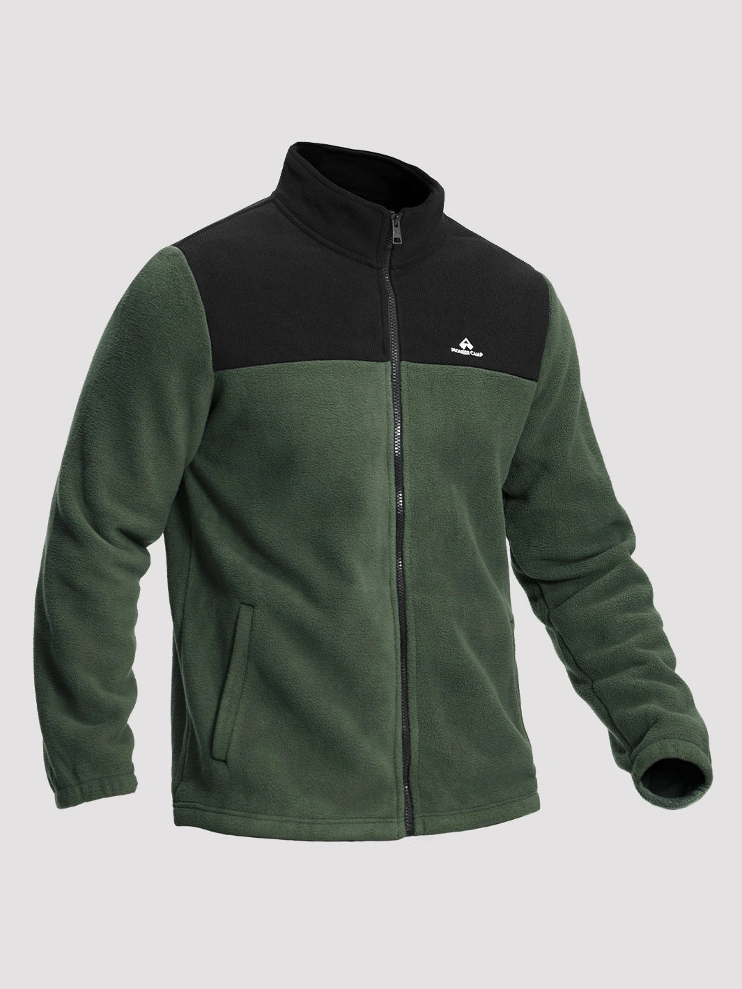 Men's Double-Layer Polar Fleece Full-Zip Jacket